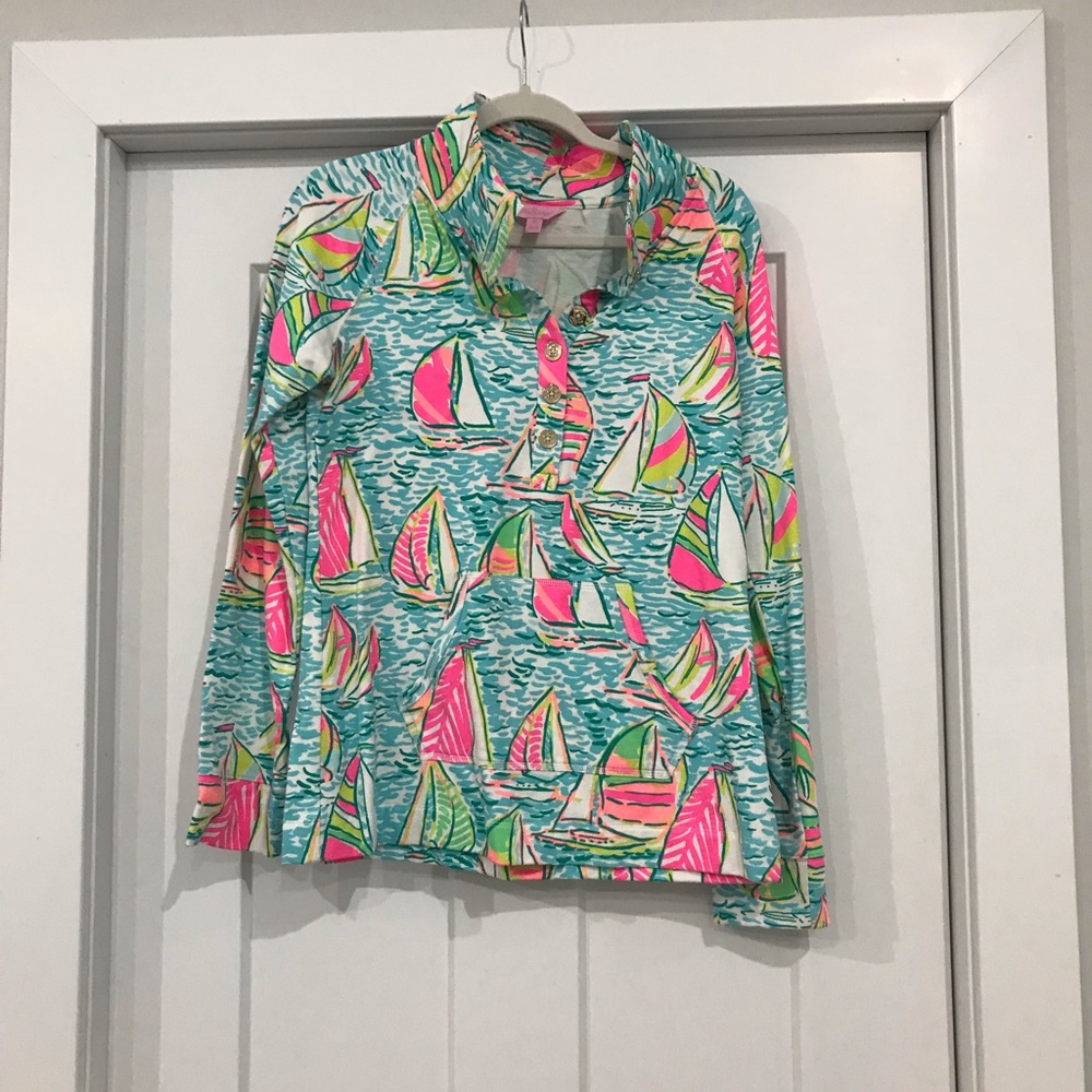 EUC Lilly Pulitzer pull over